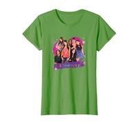 Victorious Main Cast Lovely Group Shot T-Shirt, Women, Grass Green, X-Large