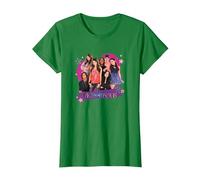 Victorious Main Cast Lovely Group Shot T-Shirt, Women, Kelly Green, 3X-Large