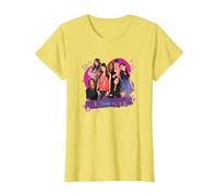 Victorious Main Cast Lovely Group Shot T-Shirt, Women, Lemon Yellow, X-Large