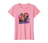 Victorious Main Cast Lovely Group Shot T-Shirt, Women, Pink, Small