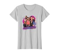 Victorious Main Cast Lovely Group Shot T-Shirt, Women, Silver Grey, Small