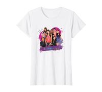 Victorious Main Cast Lovely Group Shot T-Shirt, Women, White, Medium