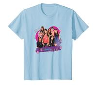 Victorious Main Cast Lovely Group Shot T-Shirt, Youth, Baby Blue, Large
