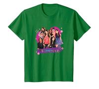 Victorious Main Cast Lovely Group Shot T-Shirt, Youth, Kelly Green, 4T