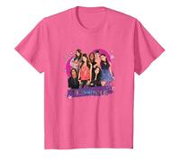 Victorious Main Cast Lovely Group Shot T-Shirt, Youth, Pink Heather, Large