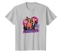 Victorious Main Cast Lovely Group Shot T-Shirt, Youth, Silver Grey, X-Small