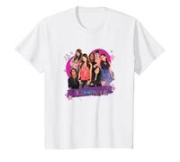 Victorious Main Cast Lovely Group Shot T-Shirt, Youth, White, Small