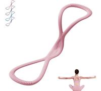 Victoriousact Resistance Bands, Figure 8 Shaped Resistance Band, Fullbody Yoga Pulling Rope, Open Shoulder Elastic for Working Out (Style-A(25lb))
