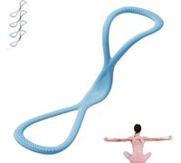Victoriousact Resistance Bands, Figure 8 Shaped Resistance Band, Fullbody Yoga Pulling Rope, Open Shoulder Elastic for Working Out (Style-C(25lc))