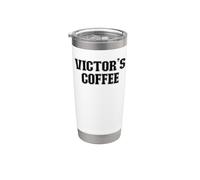 Victor's Coffee Victor Name Personalized Stainless Steel Insulated Tumbler