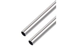 VictorsHome 304 Stainless Steel Tube, 14mm OD 1mm Wall Thickness 300mm Length Metal Seamless Straight Round Tubing Pipes for Machinery Industry DIY Crafts 2 Pcs