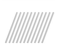 VictorsHome 3mm x 100mm 304 Stainless Steel Round Rod, Metal Solid Shaft Lathe Bar Stock for Model Car DIY Crafts 10pcs