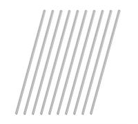 VictorsHome 3mm x 200mm 304 Stainless Steel Round Rod, Metal Solid Shaft Lathe Bar Stock for Model Car DIY Crafts 10pcs