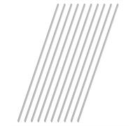 VictorsHome 3mm x 300mm 304 Stainless Steel Round Rod, Metal Solid Shaft Lathe Bar Stock for Model Car DIY Crafts 10pcs