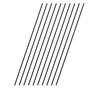 VictorsHome Carbon Fiber Rods 1mm x 300mm Solid Matte Round Bar for DIY Crafts RC Aircraft Model Car 10pcs