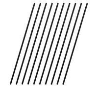 VictorsHome Carbon Fiber Rods 3mm x 300mm Solid Matte Round Bar for DIY Crafts RC Aircraft Model Car 10pcs