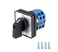 VictorsHome Changeover Selector Switch SYW28-20 5 Position 8 Terminals Universal Rotary Cam Latching Switches 550V 20A