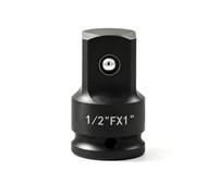 VictorsHome Impact Socket Adapter and Reducer 1/2 Inch Drive F to 1 Inch M, Chrome Molybdenum Steel Converter for Auto Construction