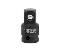 VictorsHome Impact Socket Adapter and Reducer 1/4 Inch Drive F to 3/8 Inch M, Chrome Molybdenum Steel Impact Driver Conversions