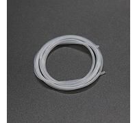 VictorsHome Silicone Tube, 1mm ID x 2mm OD, 3.3ft (1m) Length, Flexible Rubber Tubing Hose Pipe for Water Air Oil Pump Transparent