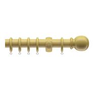 Victory 240cm Curtain Pole Wood Light Ash - 28mm Diameter