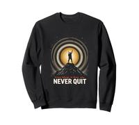 Victory Belongs To Those Who NEVER QUIT Motivational Sweatshirt
