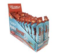Victory Endurance Hydro Energy Gel (24x70g) Caffeine Red Fruit; More Liquid Texture; 42 mg of Caffeine per Gel