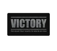 Victory Heart Want to Win Mouse Pad Desk Mat Non-Slip Mousepad Writing Pads Office Decor 40X75cm