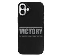 Victory Heart Want to Win Phone Case Compatible with iPhone 16 Plus Pro Max Shockproof TPU Protective Cover