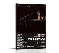 Victory Lap by Nipsey Album Hussle Posters Printing Wall Art Vintage Poster Decorative Painting Aesthetic Canvas Decor for Living Room Bed Room 16x24inch(40x60cm) Frame-style