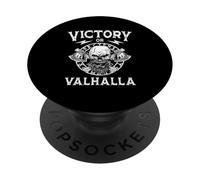 Victory Or Valhalla Nordic Norse Mythology Viking PopSockets Adhesive PopGrip