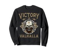 Victory Or Valhalla Nordic Norse Mythology Viking Sweatshirt