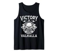 Victory Or Valhalla Nordic Norse Mythology Viking Tank Top