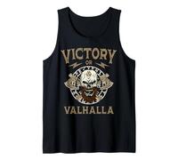Victory Or Valhalla Nordic Norse Mythology Viking Tank Top