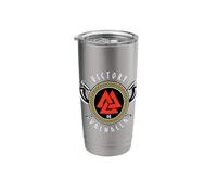 Victory Or Valhalla - Norse Viking Mythology - Valknut Stainless Steel Insulated Tumbler