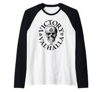 Victory or Valhalla Raglan Baseball Tee