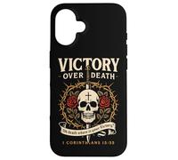 Victory Over Death 1 Corinthians 15:55 Dark Christian Gothic Case for iPhone 16