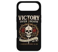 Victory Over Death 1 Corinthians 15:55 Dark Christian Gothic Case for iPhone Air
