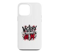 Victory Through Him Christian Warrior Cross Case for iPhone 13 Pro Max