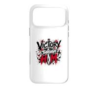 Victory Through Him Christian Warrior Cross Case for iPhone 17 Pro Max