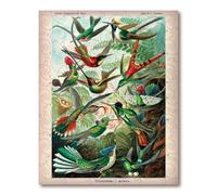 Victory Wooden Puzzles - 'Hummingbirds' Miniature Jigsaw Puzzle for Adults - 90 Pieces. Premium Linden Wood Bird Jigsaw Puzzle in Metal Storage Tin with Special 'Whimsical' Shaped Pieces.