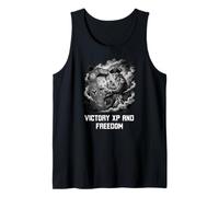 Victory XP and Freedom George Washington Gamer Funny Tank Top