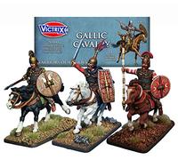 Victrix - Ancient Gallic Cavalry - 12 Figures - 28mm Plastic Miniatures - Warriors of Antiquity
