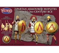 Victrix VXA002 - Spartan Armoured Hoplites 5Th To 3Rd Century BCE - 48 Figure Box Set - 28mm Plastic Miniatures - Ancient Greeks