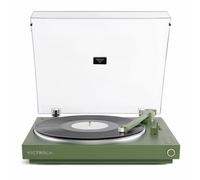 Victrola Automatic - Fully Automatic Bluetooth Turntable - Audio Technica ATN3600L Cartridge, 2-Speed Vinyl Record Player, Aluminium Platter, Switchable Preamp, Repeat Mode, Dust Cover (Green)