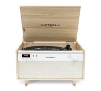 Victrola Century 6-in-1 Vinyl Record Player & Music Centre - 3-Speed Turntable, CD & Cassette Player, VINYLSTREAM, Bluetooth & 3.5mm Aux, Record Pla