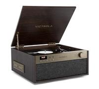 Victrola Century Essential - 5-in-1 Vinyl Record Player & Music Center - 3-Speed Turntable, CD Player, VINYLSTREAM, Bluetooth & 3.5mm Aux, Turntable with Speaker, Mid-Century Design