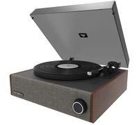 Victrola Eastwood LP Turntable with Audio Technica AT-3600L Cartridge, Anti-skip, 2-Speed Vinyl Record Player, Wireless Bluetooth Streaming, Walnut