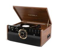 Victrola Empire - Wood 6-in-1 Bluetooth Record Player - Espresso
