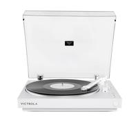 Victrola Fully Automatic Bluetooth Turntable w Audio Technica ATN3600L Cartridge, Automatic Repeat Function, 2-Speed Vinyl Record Player, Wireless Bluetooth Streaming, Preamp & Aluminum Platter White